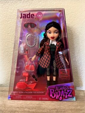 MGA Bratz Always Bratz Jade Fashion Doll Articulated w/ Accessories Sealed New